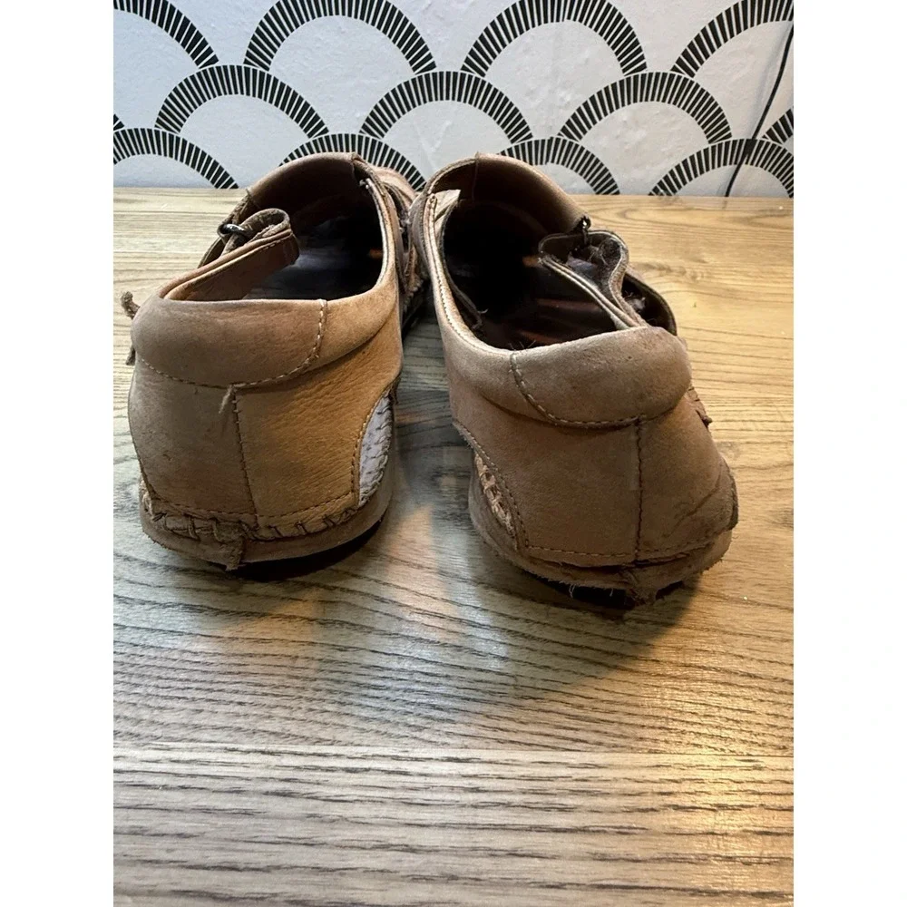Pikolinos Tarifa Sandals Mens Size 10-10.5‎ EUR 44 Fisherman Brown Leather